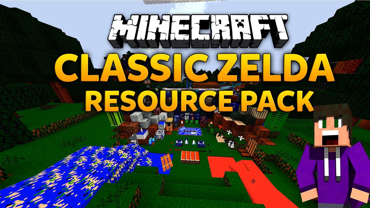 zelda minecraft resource pack